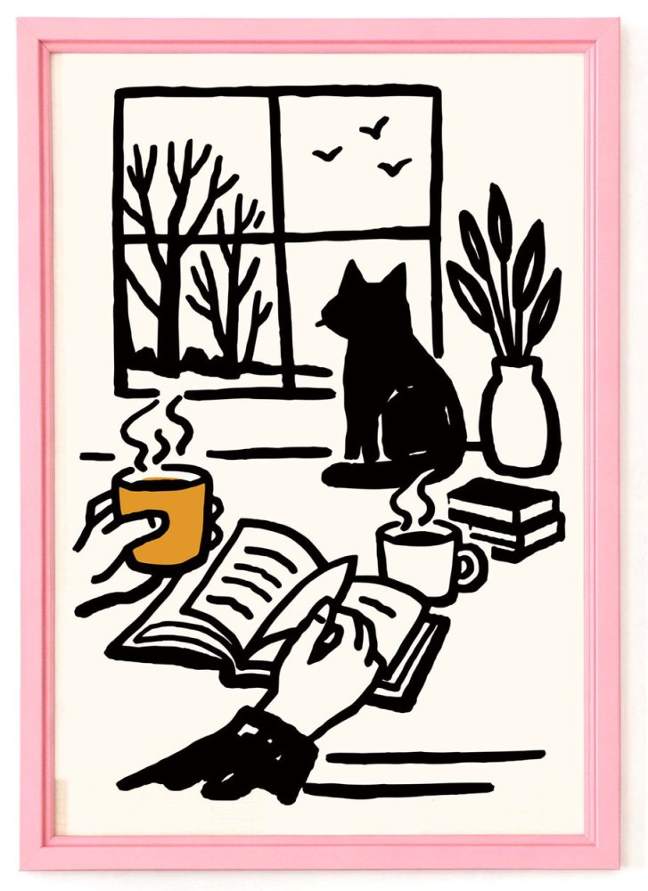 Cozy Reading Poster