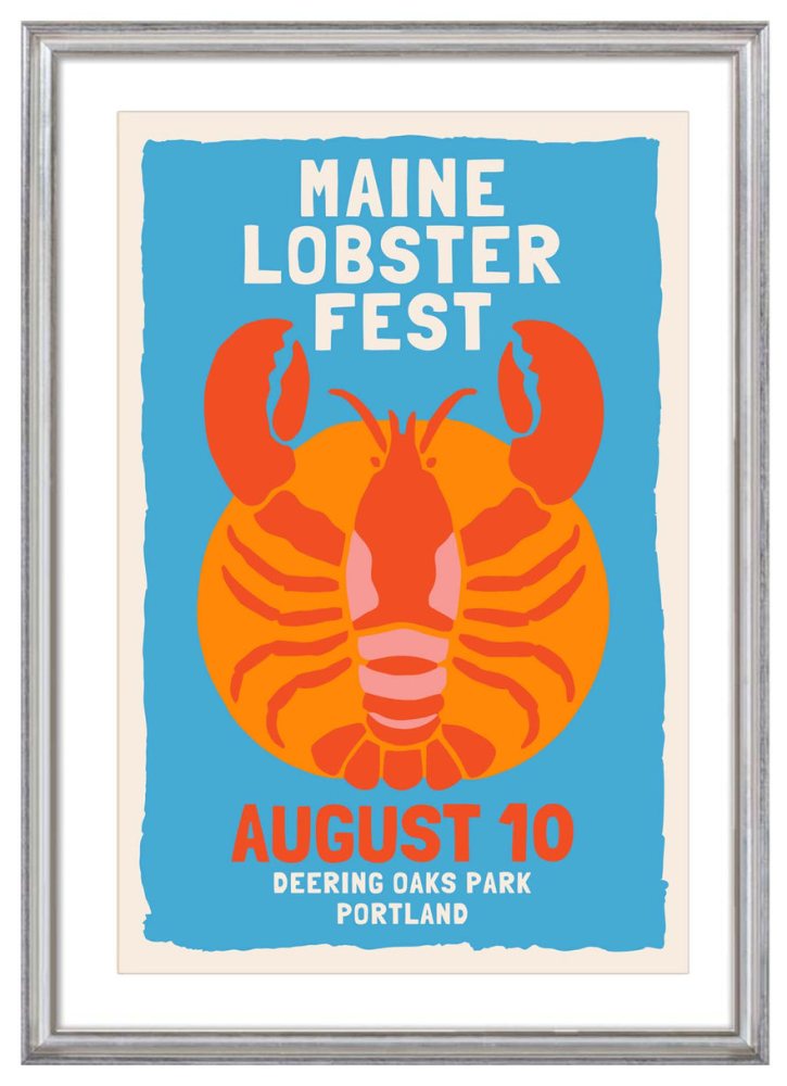 Maine Lobster Fest Poster