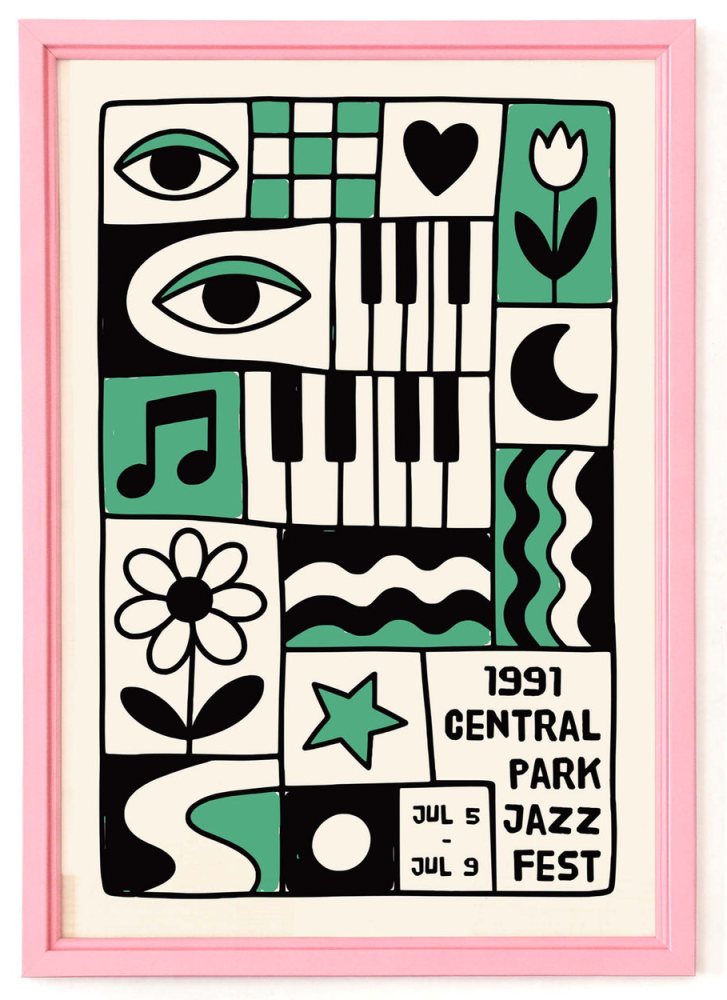 Central Park Jazz Fest Print