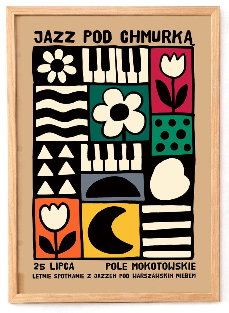 Vintage Polish Jazz Festival Poster