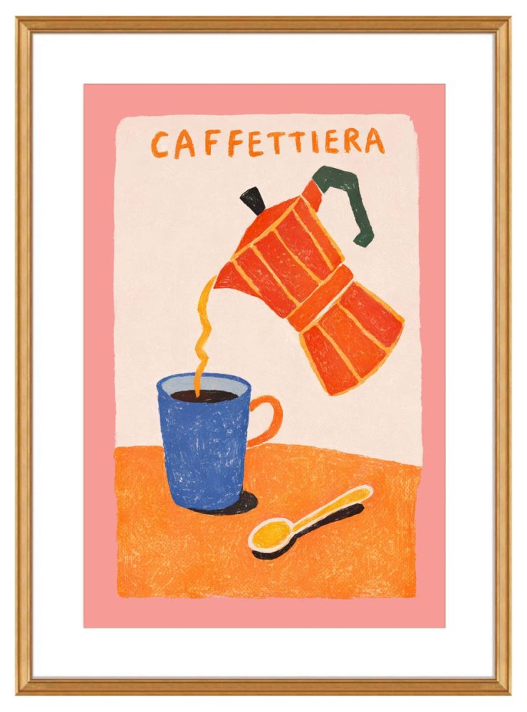 Modern Coffee Pot Print