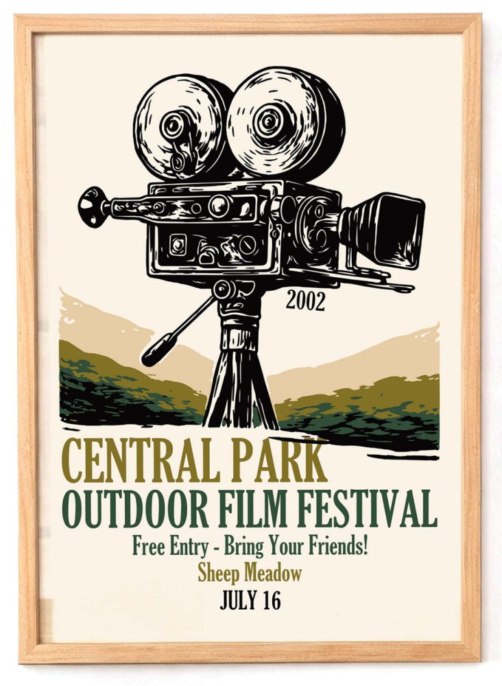 Central Park Film Festival Poster