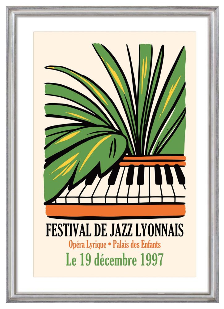 French Jazz Festival Poster