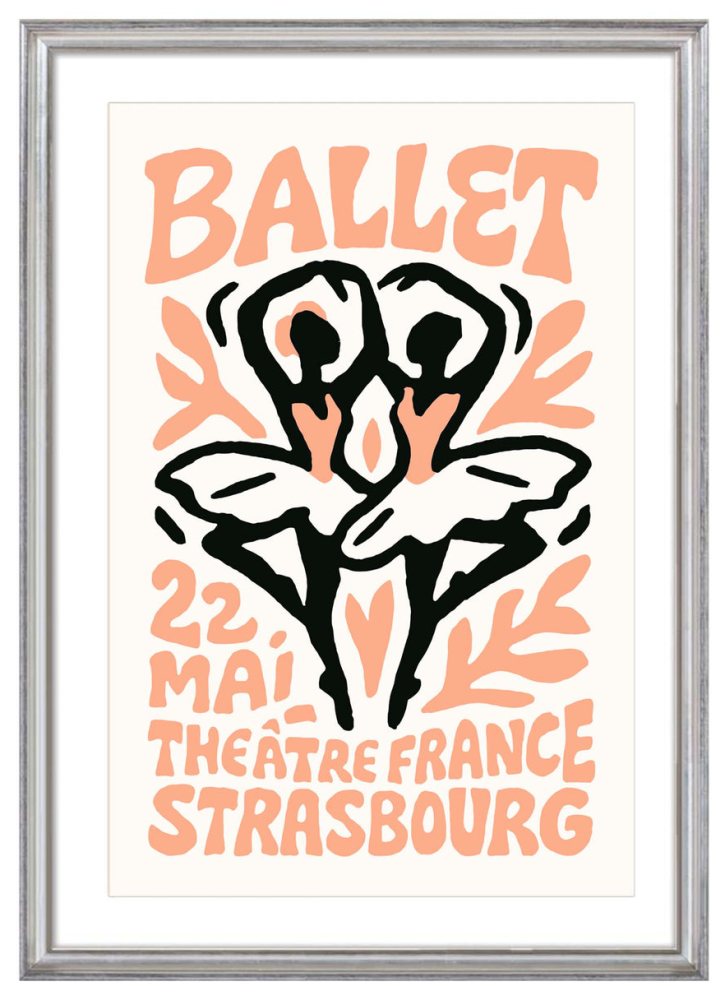 Strasbourg Ballet Poster Print