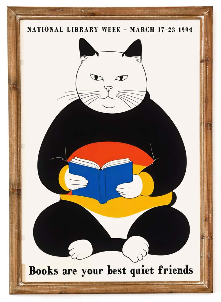 National Library Week Poster Print