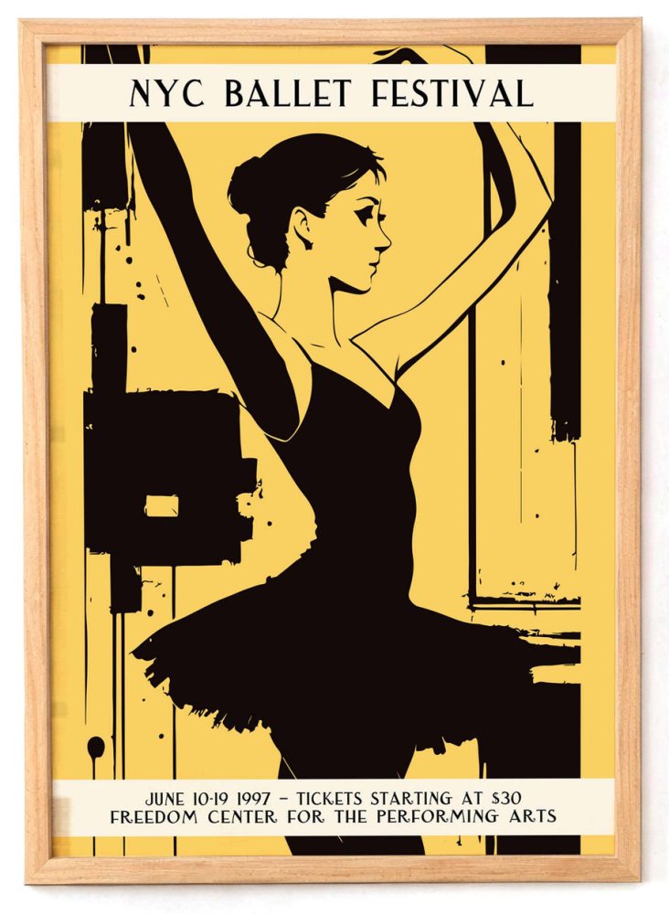 NYC Ballet Festival Poster
