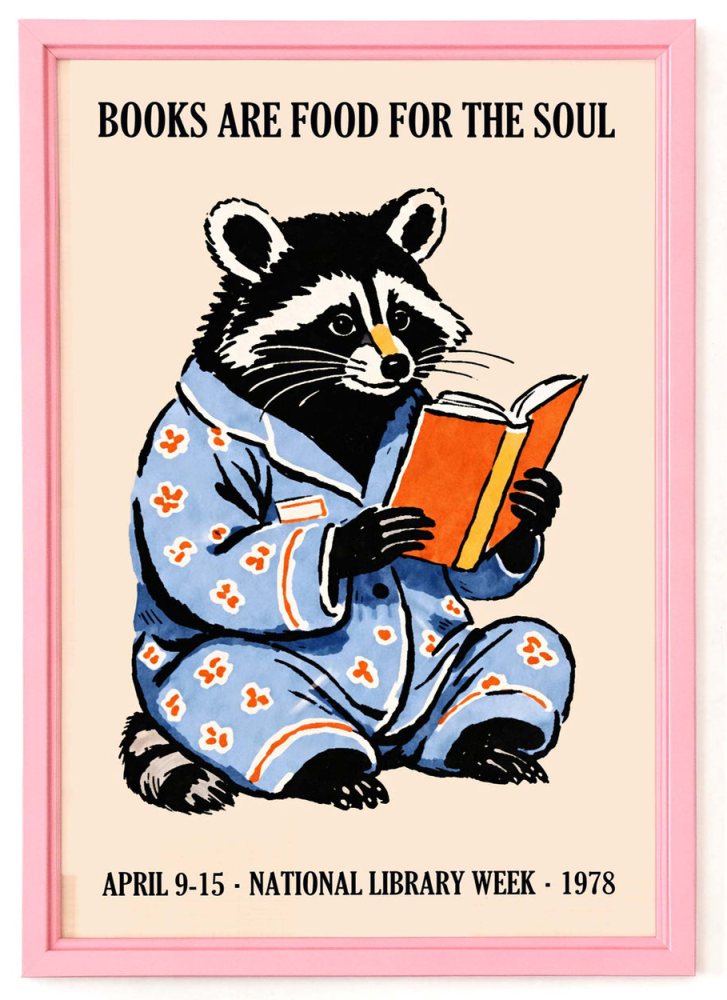 National Library Week Poster Print