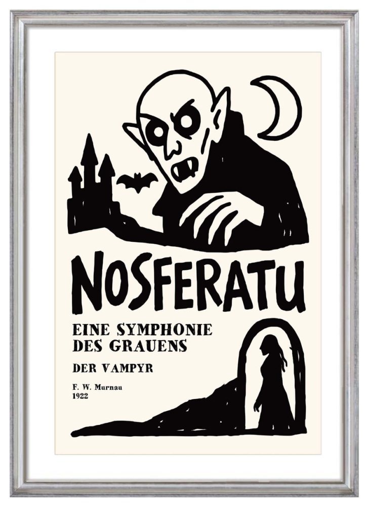 Nosferatu Horror Film Poster Print
