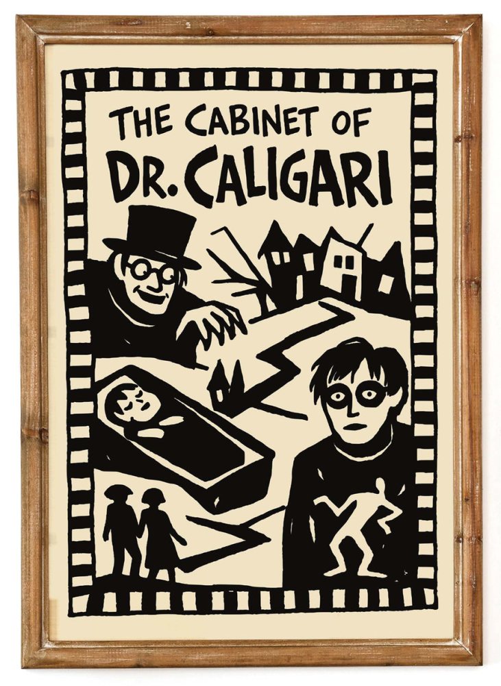 Cabinet Caligari Film Poster Print