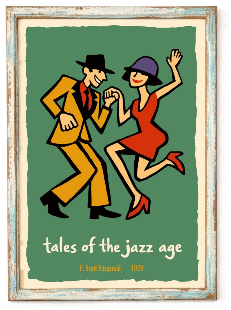 Jazz Age Dancing Poster