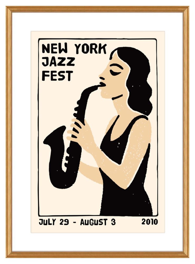 New York Jazz Fest Poster