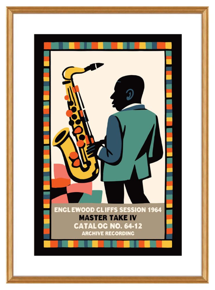 Englewood Cliffs Jazz Session Print