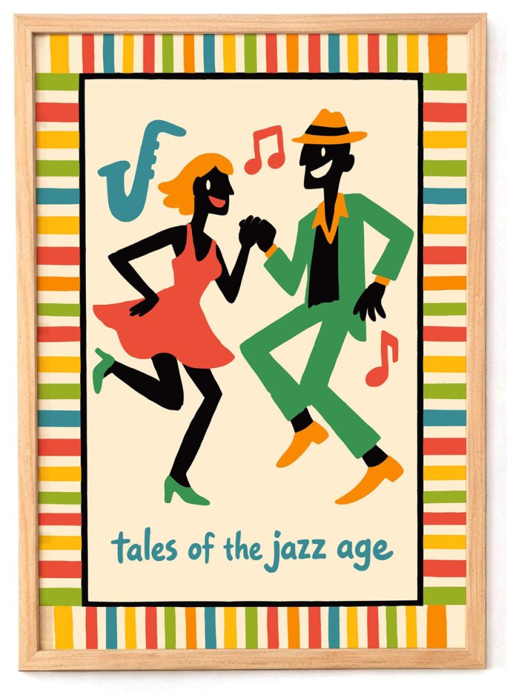 Jazz Age Dance Poster Print
