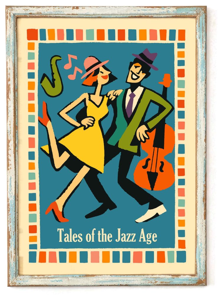 Tales Jazz Age Poster Print