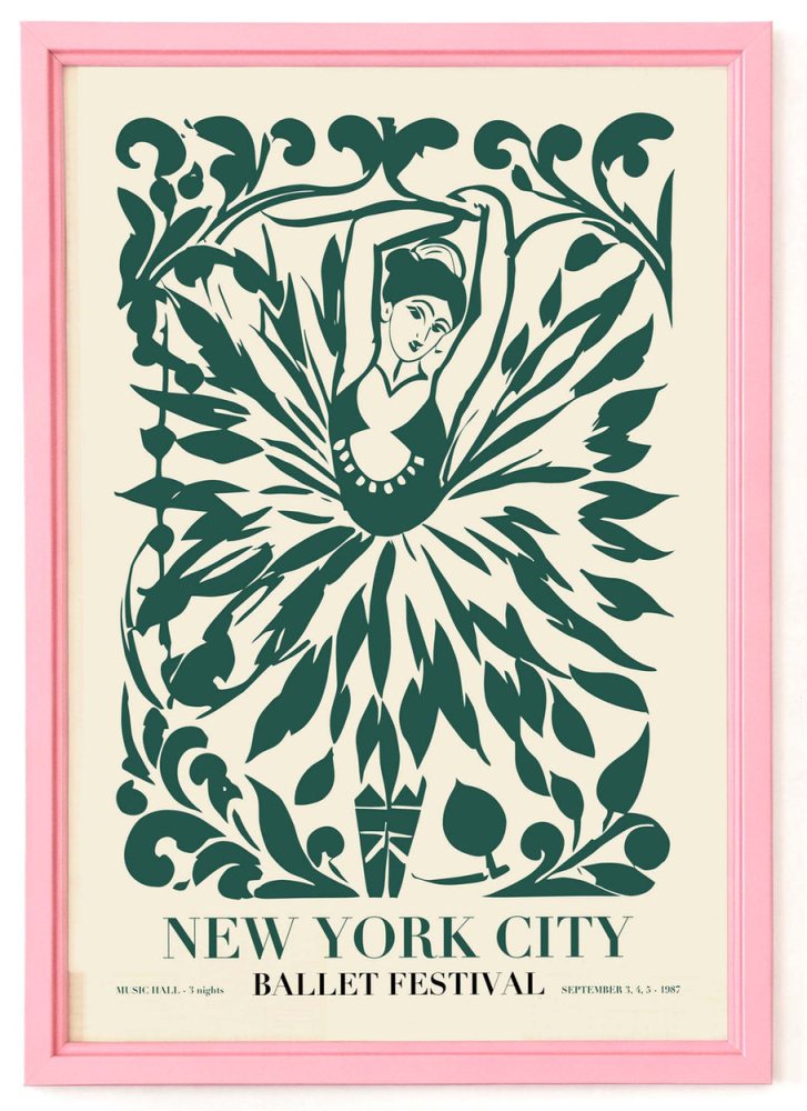 New York City Ballet Festival Poster