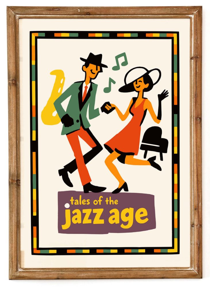Jazz Age Dance Poster Print