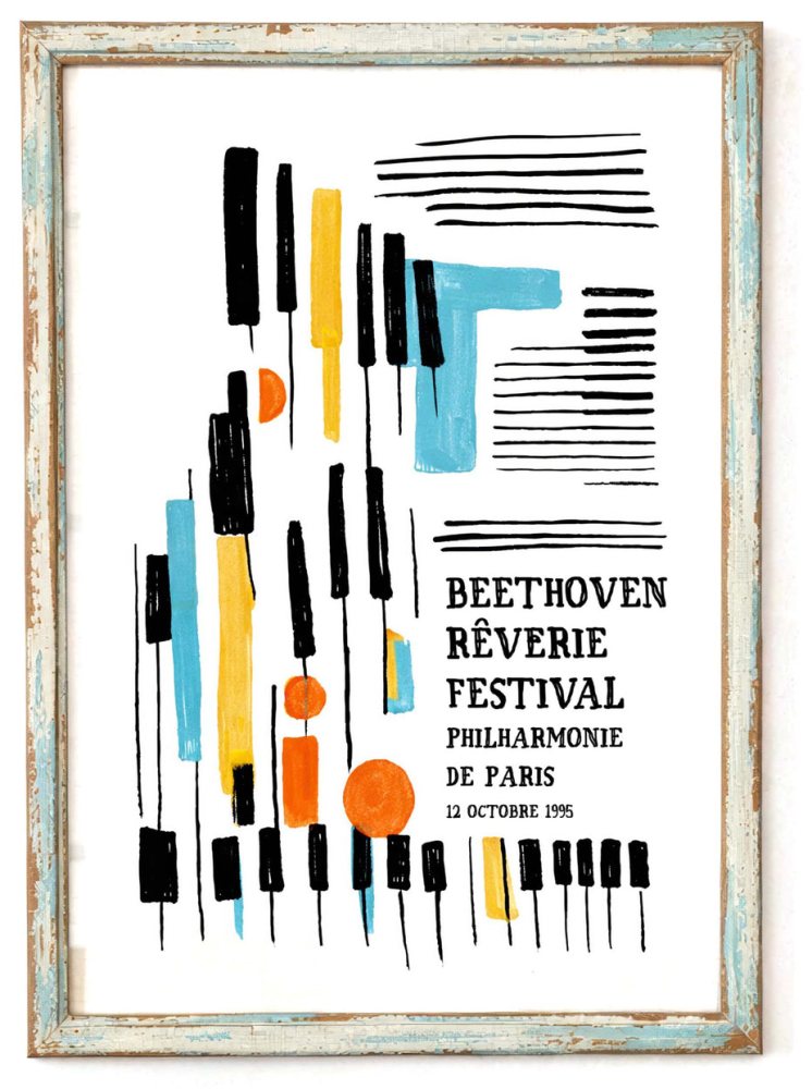 Beethoven Reverie Festival Poster Print