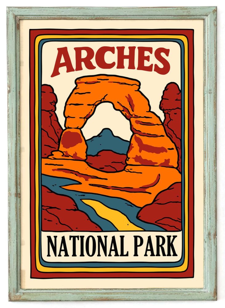 Arches National Park Poster Print