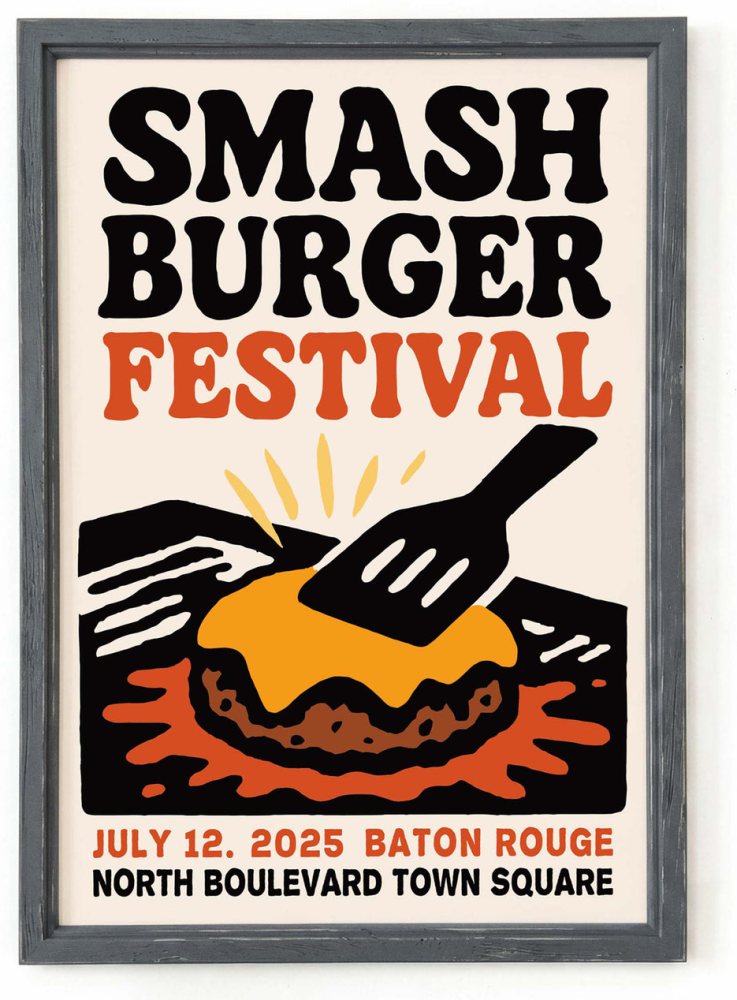 Smash Burger Festival Poster Print