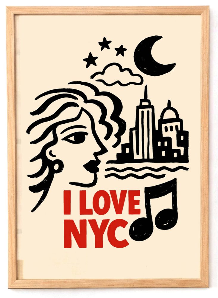 I Love NYC Poster Print