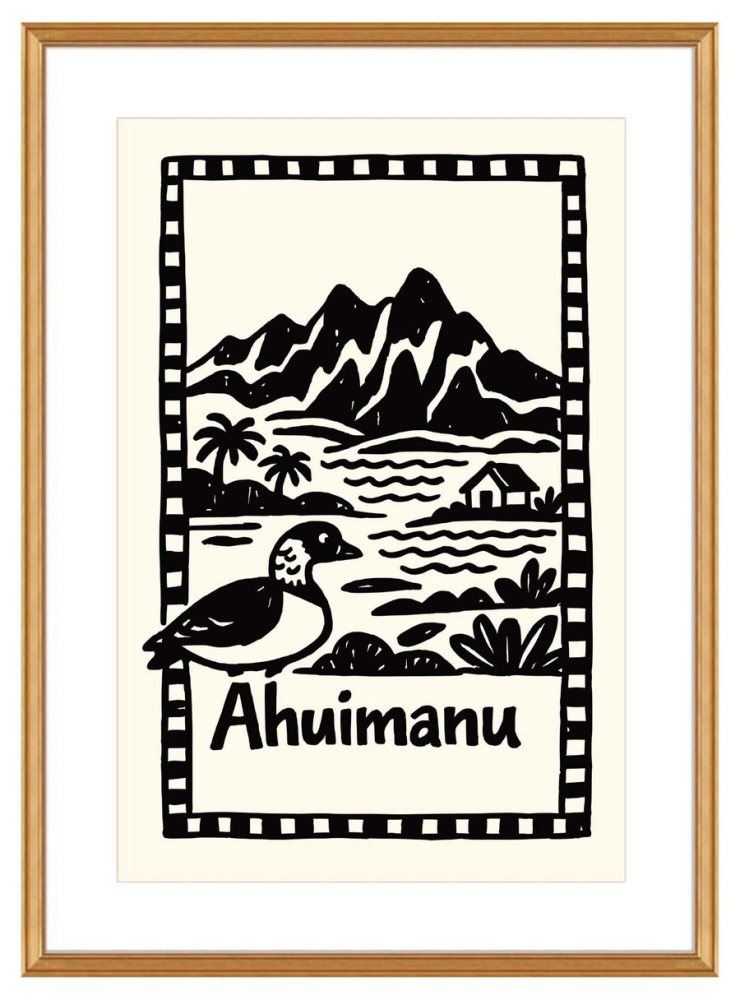 Ahuimanu Hawaii Poster Print