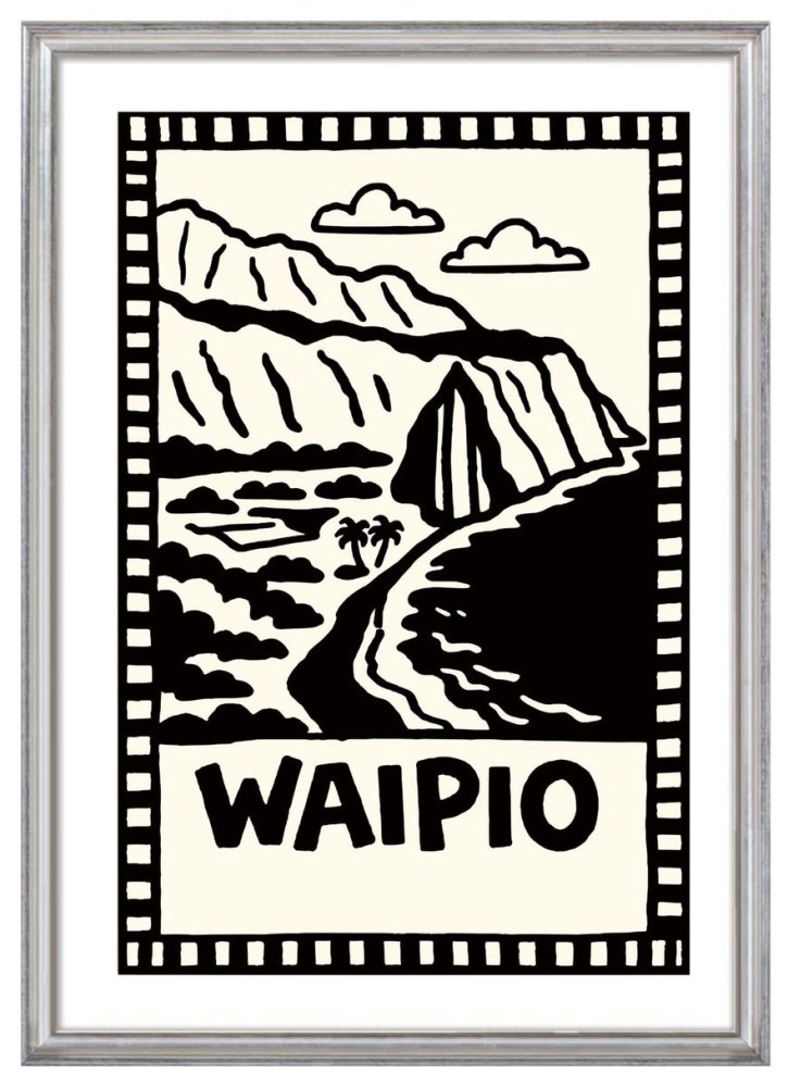 Waipio Hawaii Poster Print
