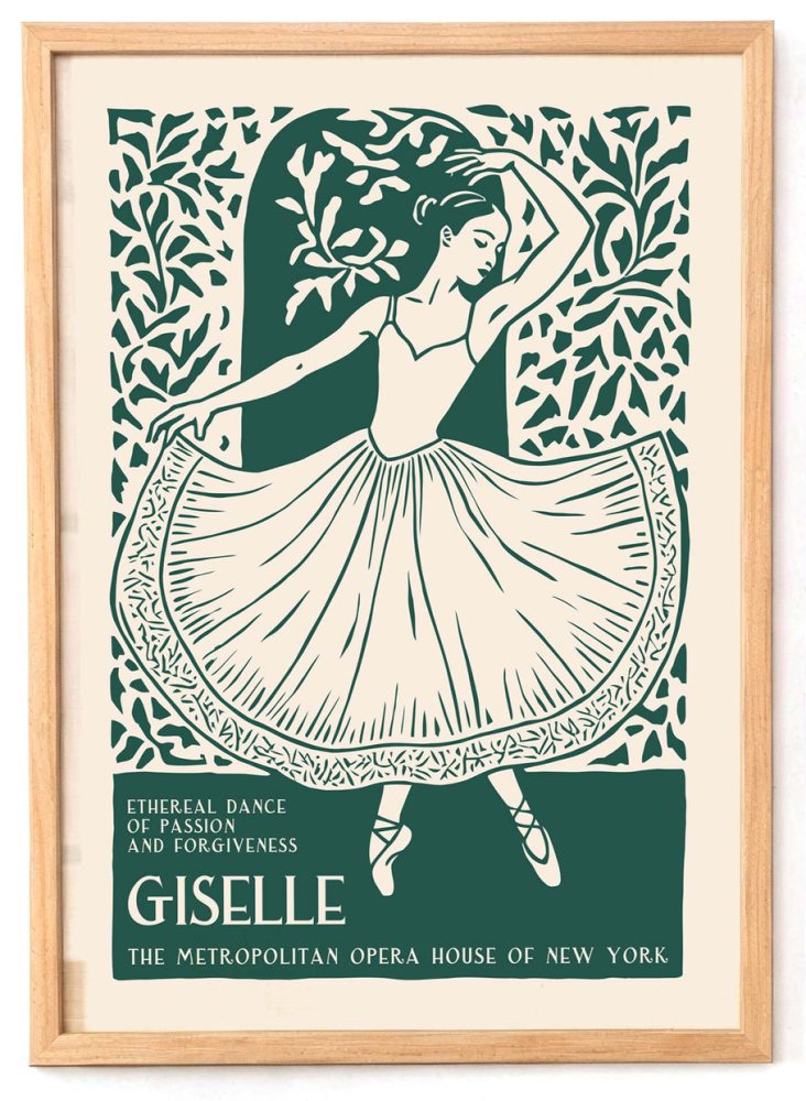 Giselle Ballet Poster Print