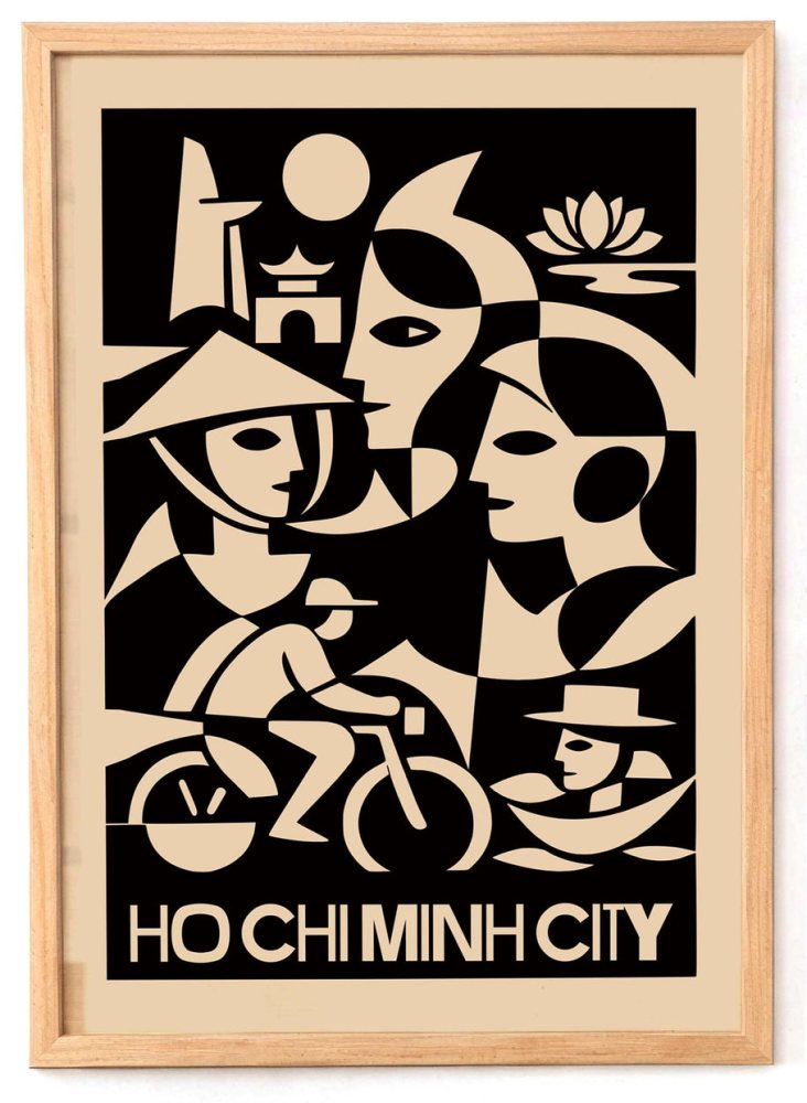 Ho Chi Minh City Poster Print