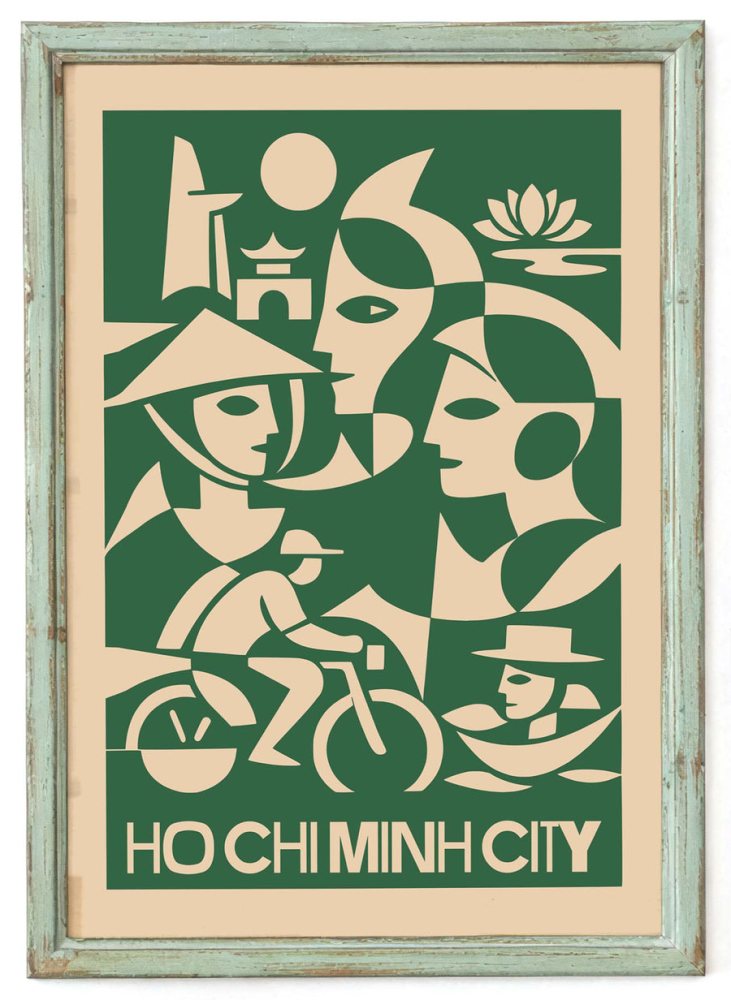 Ho Chi Minh City Poster Print