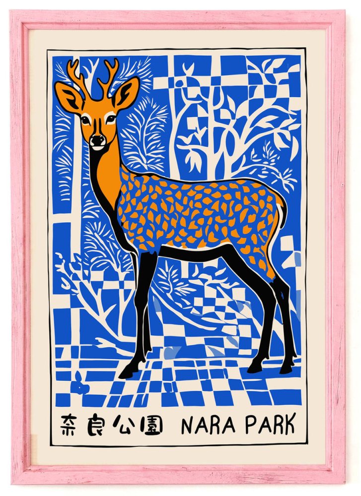Nara Park Deer Wall Art