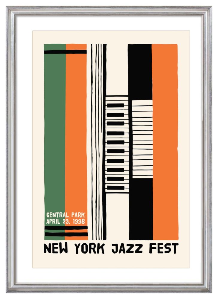 New York Jazz Fest Poster Print