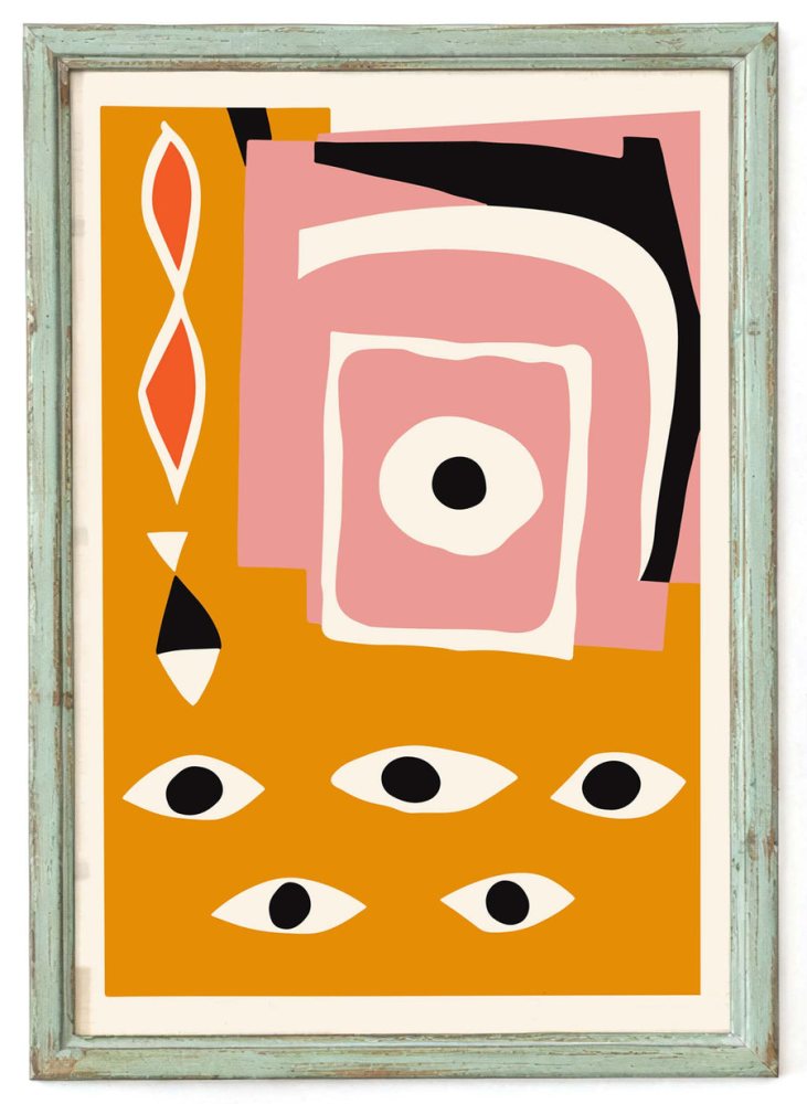 Abstract Shapes Wall Art