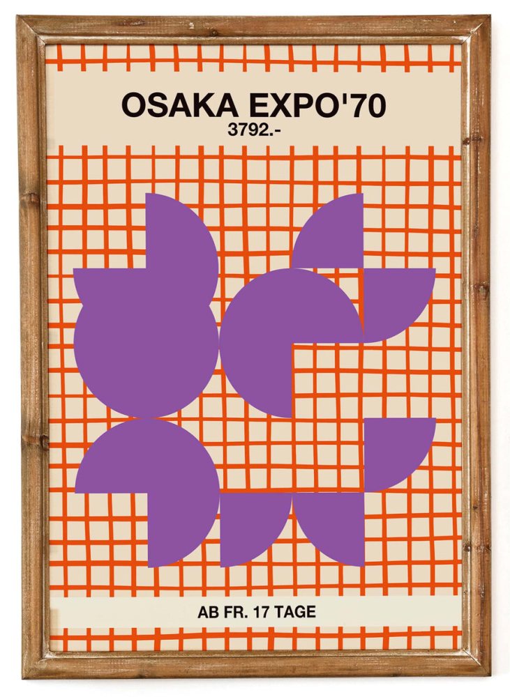 Osaka Expo Poster Print