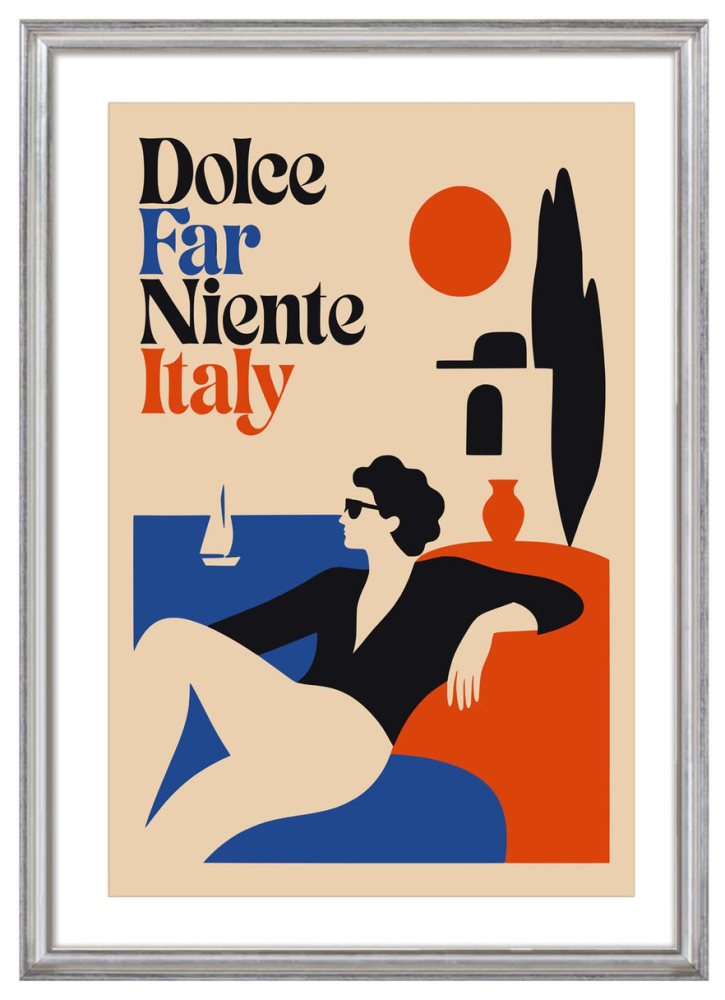 Dolce Far Niente Italy Print