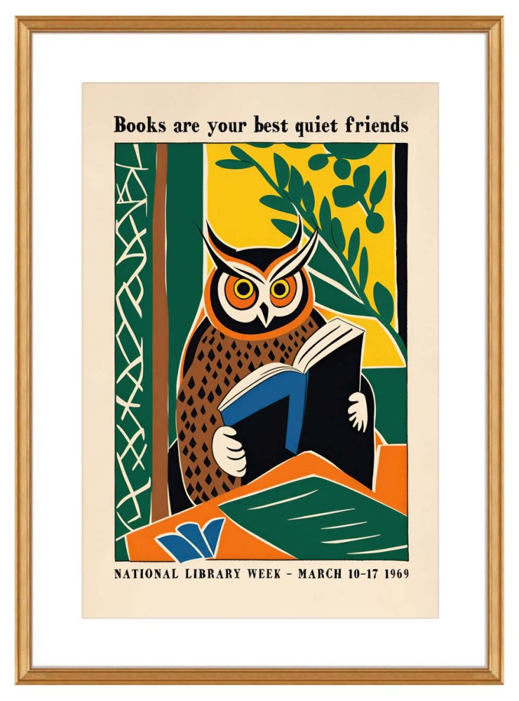 National Library Week Poster Print