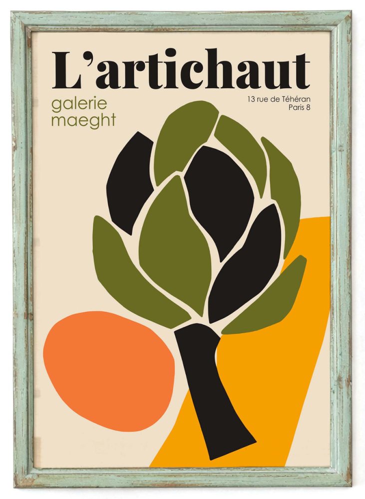 Artichaut Galerie Maeght Poster Print
