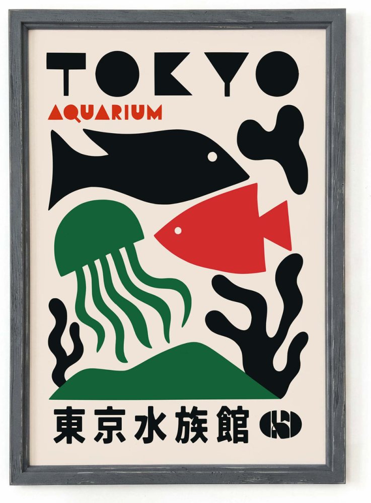 Tokyo Aquarium Poster Print