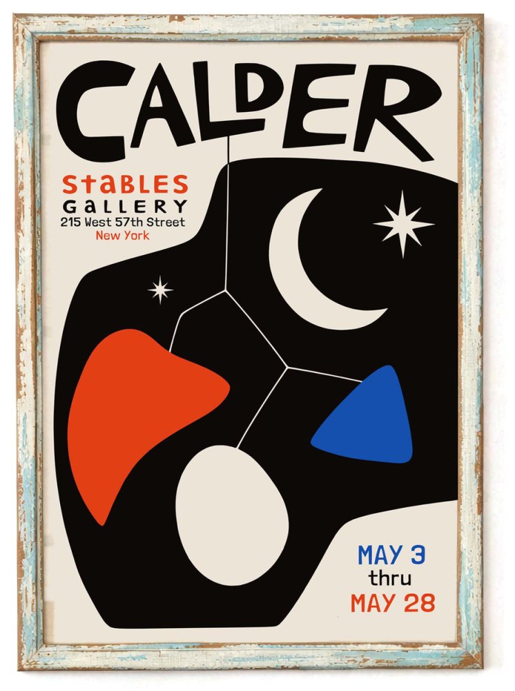 NYC Gallery Exhibition Poster
