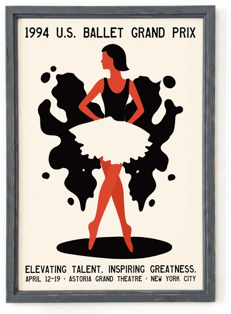 U.S. Ballet Grand Prix Print