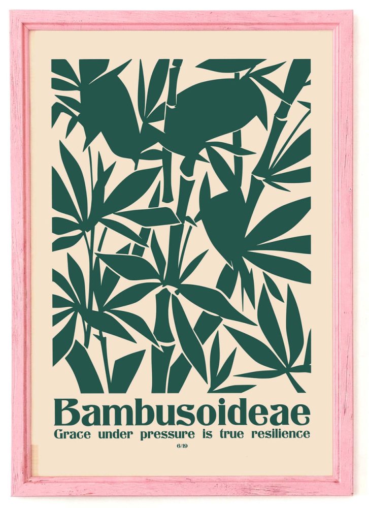 Bamboo Botanical Wall Print