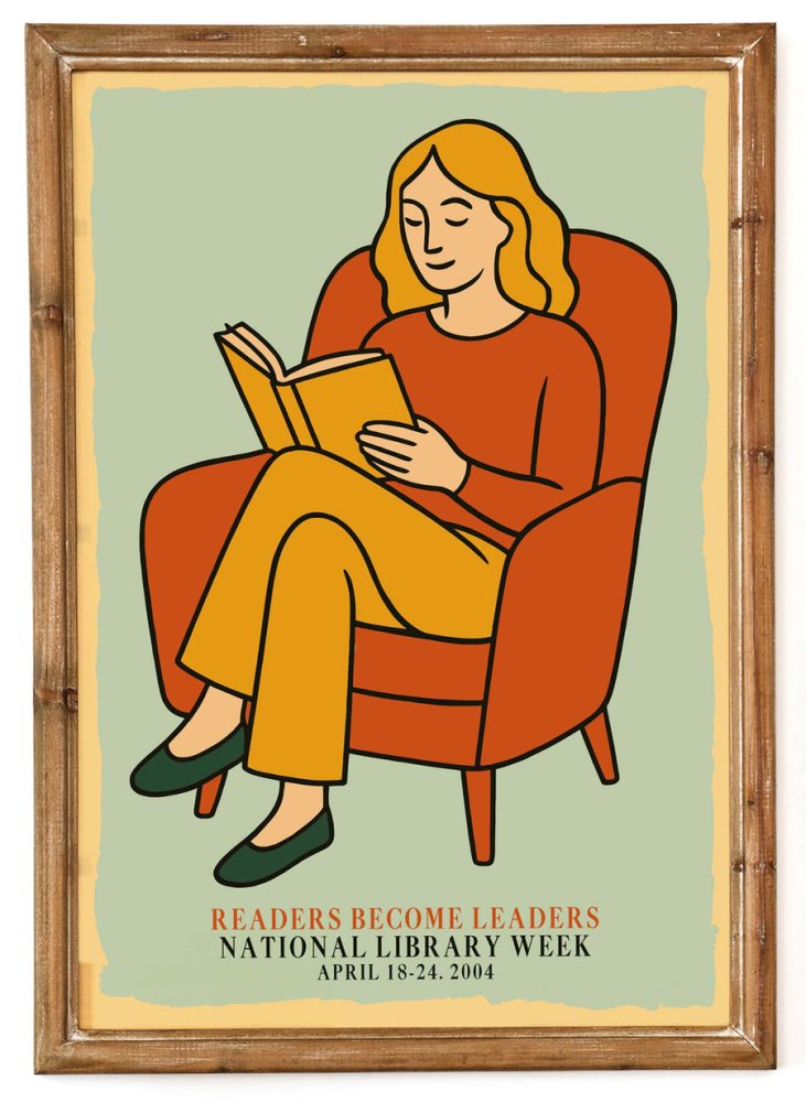 National Library Week Poster Print