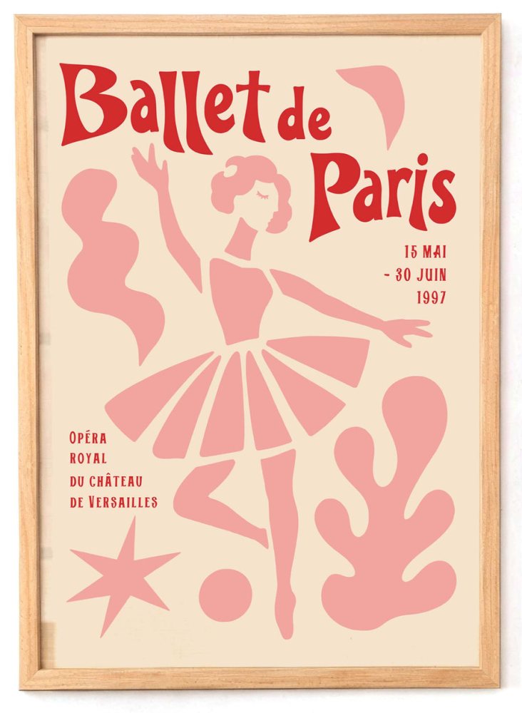 Ballet De Paris Poster Print