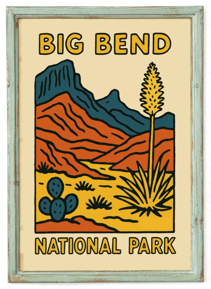 Big Bend National Park Poster