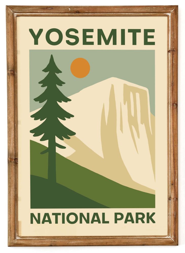 Yosemite National Park Wall Print