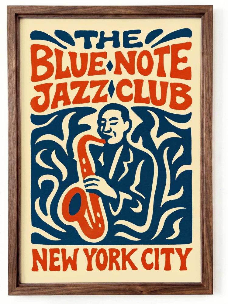 Blue Note Jazz Club Print