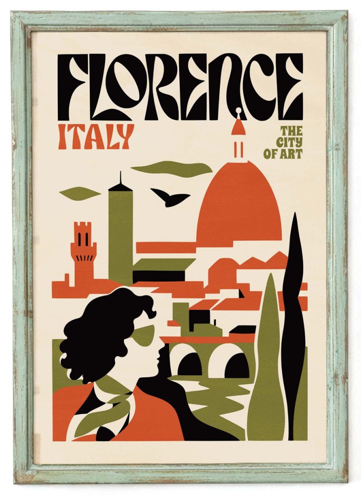 Florence Italy Travel Wall Art