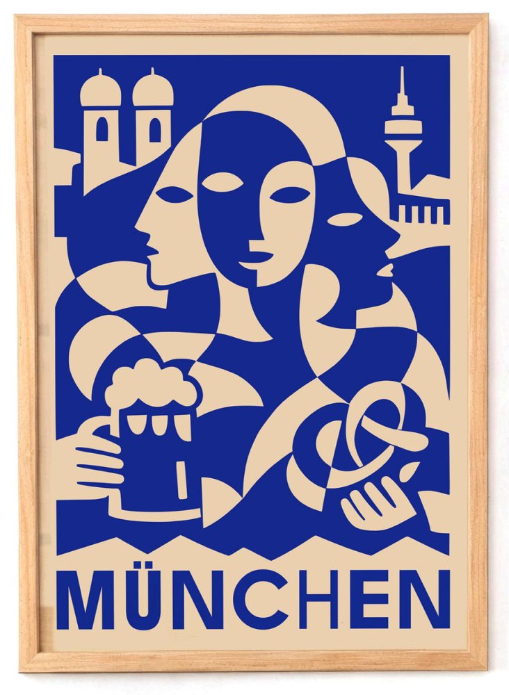 Munich Beer Festival Poster Print