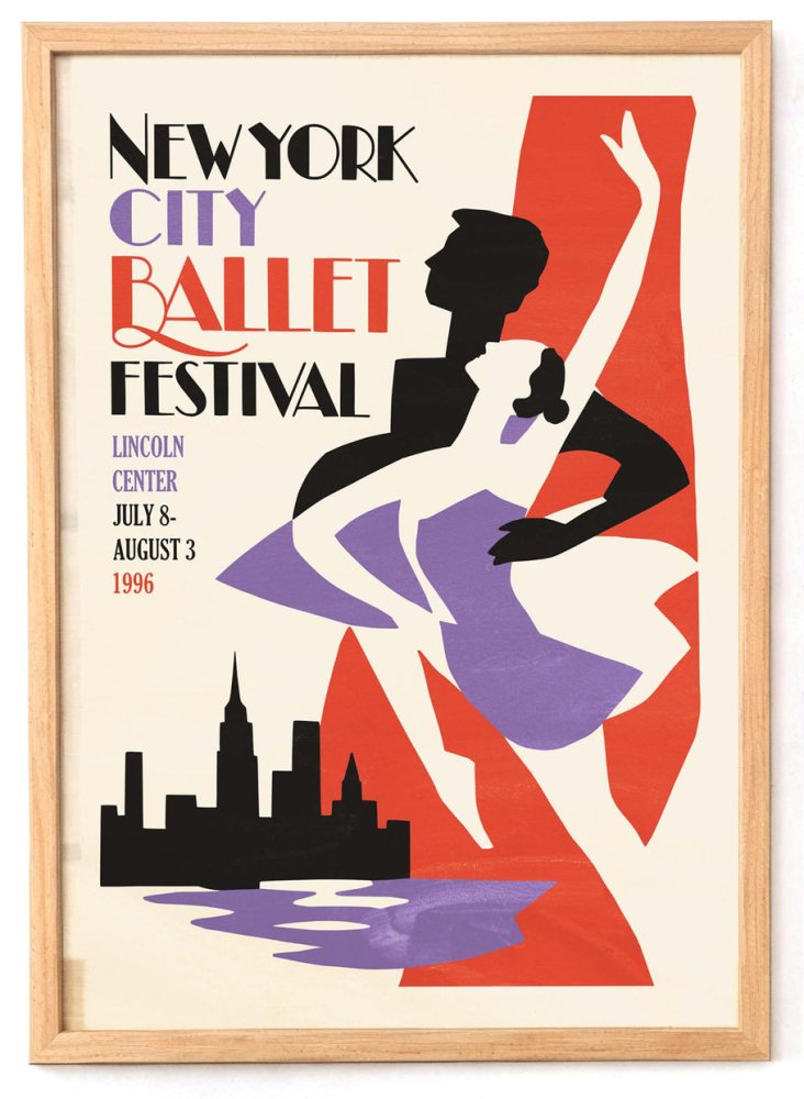 New York Ballet Festival Poster
