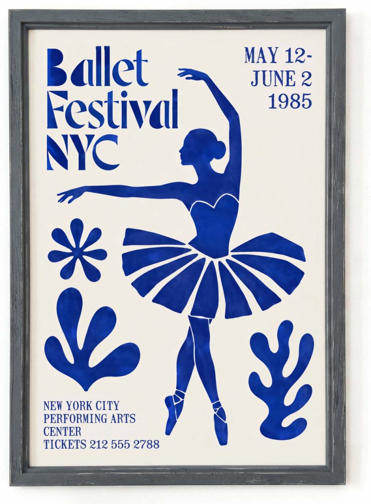 NYC Ballet Festival Wall Art