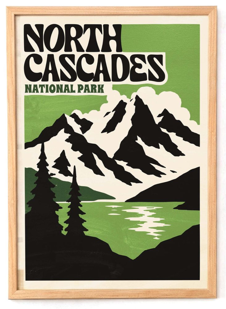 North Cascades National Park Poster